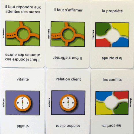 kaarten waardenennormenspel frans